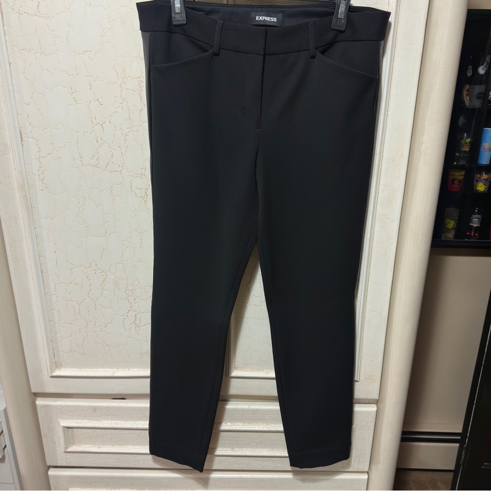 Express Classic Black Trousers